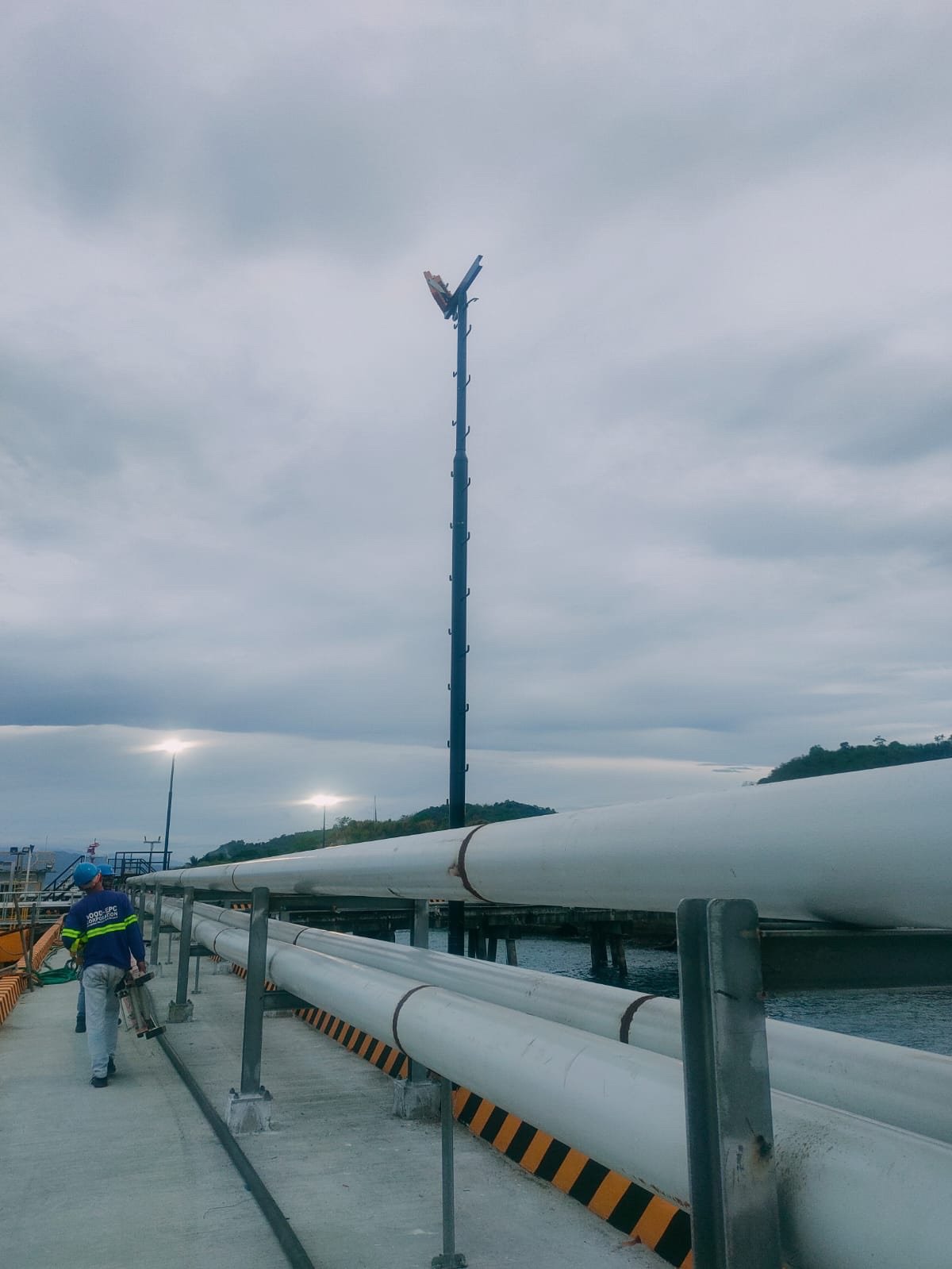 Explosion proof flood lights supplied for a power plant project in the Philippines
